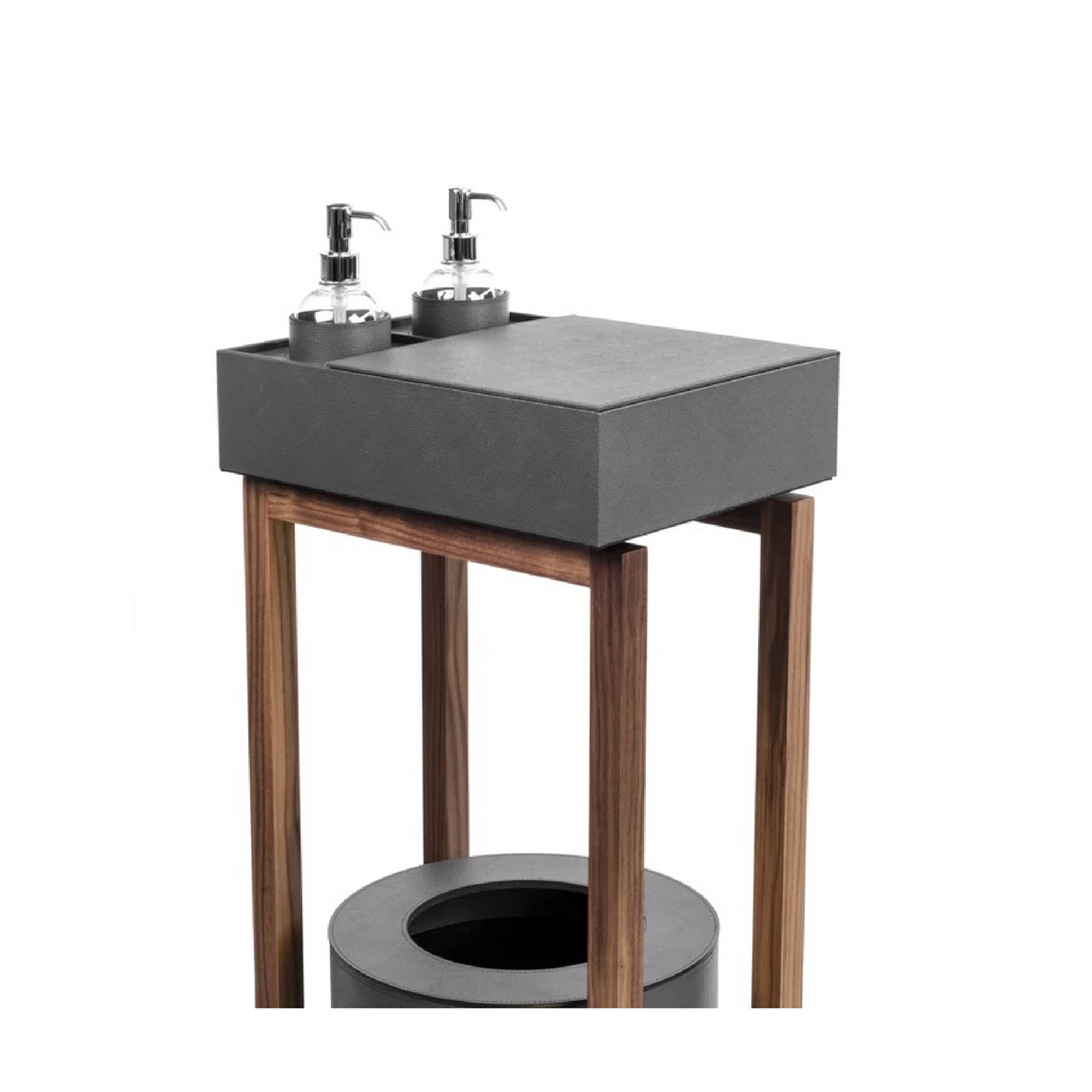 Wooden Framed Sanitizing Box with Stand | Pinetti Igea | OROA.com
