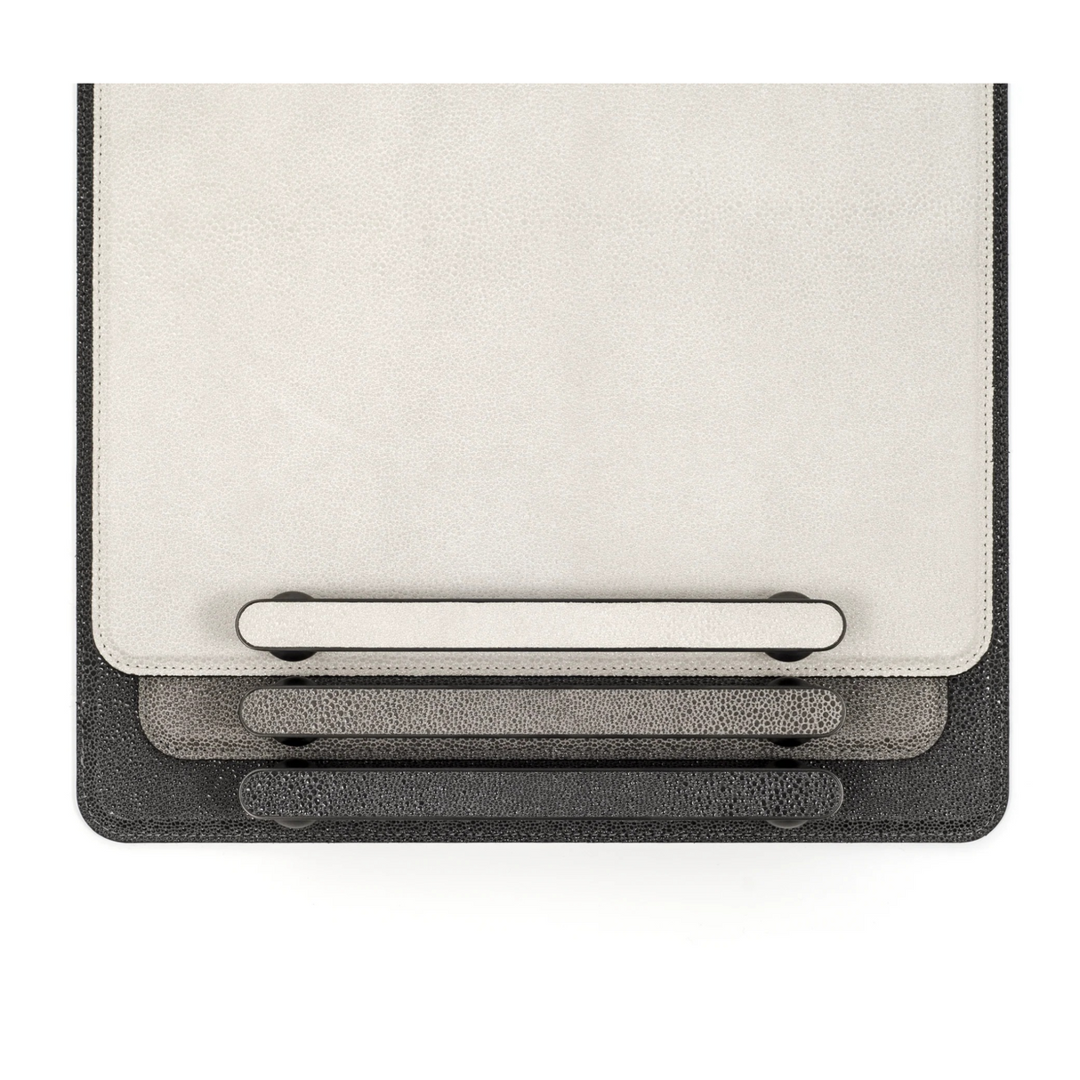 Leather Tray With Handles | Pinetti Pamphili | OROA.com