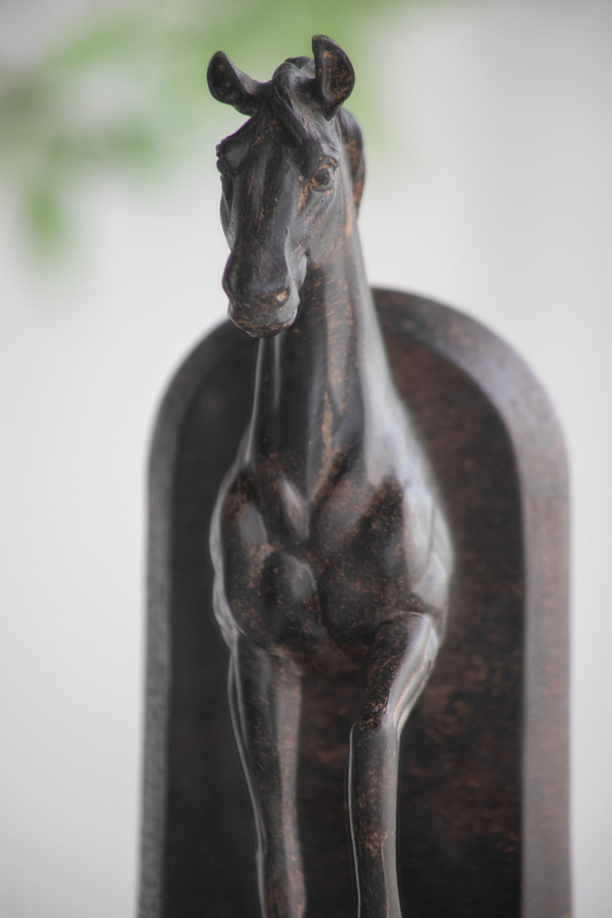 Trotting Horse Bookends - Equestrian