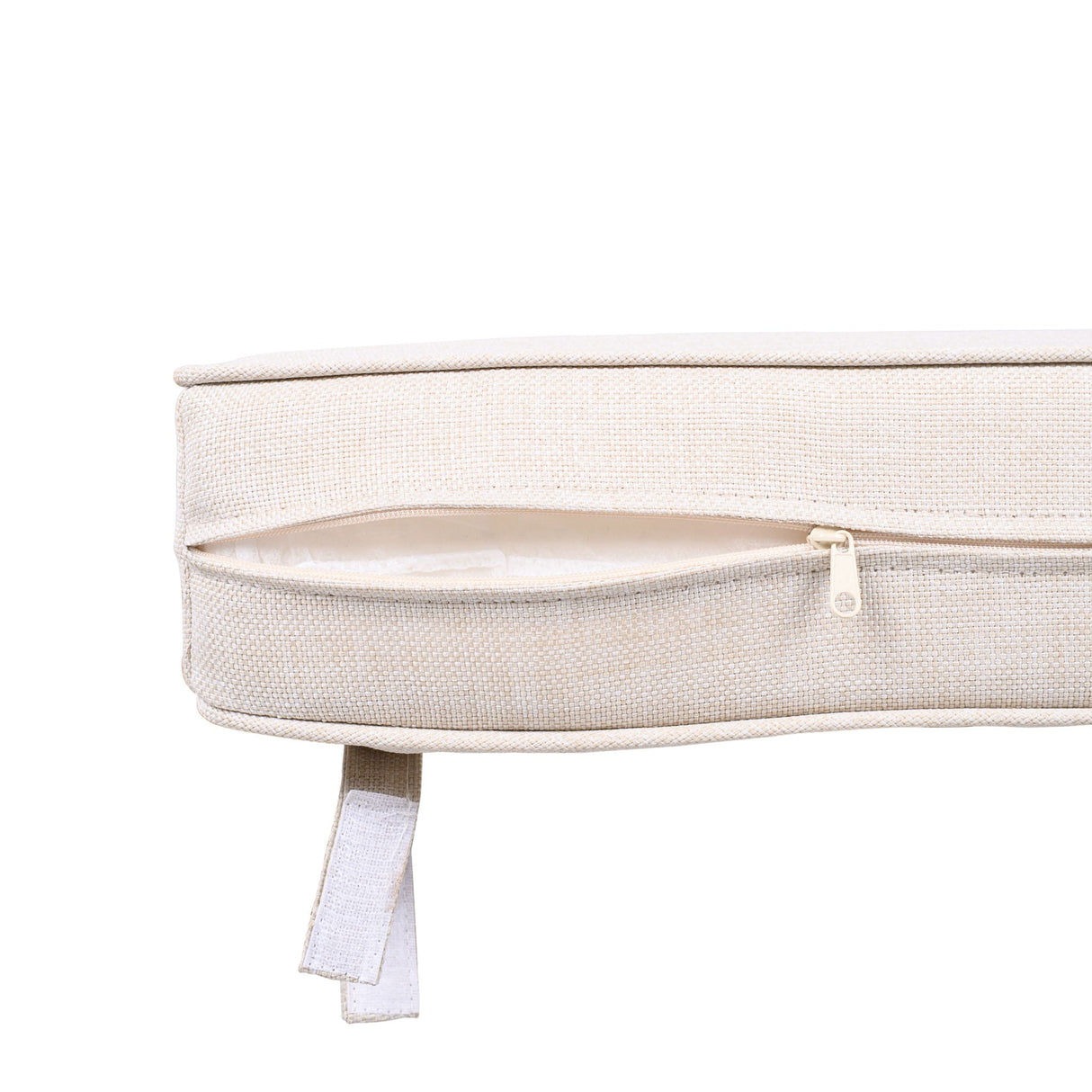 Outdoor Club Teak Chair With Rope Arm And Cushions - OROA