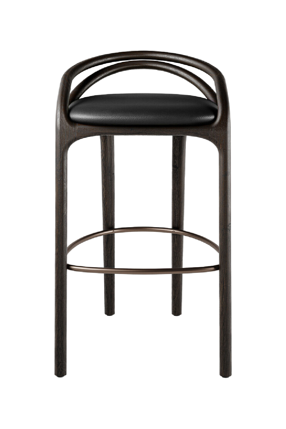 Brown Teak Bar Stool | Morpho By Tomorrowland Aleta | Oroa.com