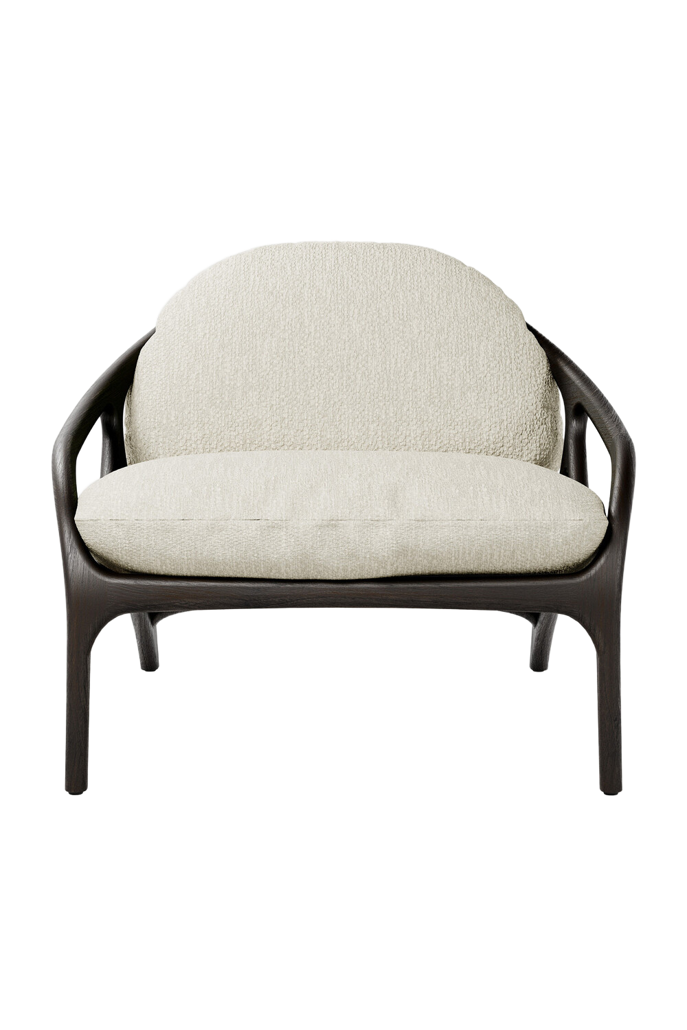 Brown Teak Lounge Chair | Morpho By Tomorrowland Vime | Oroa.com