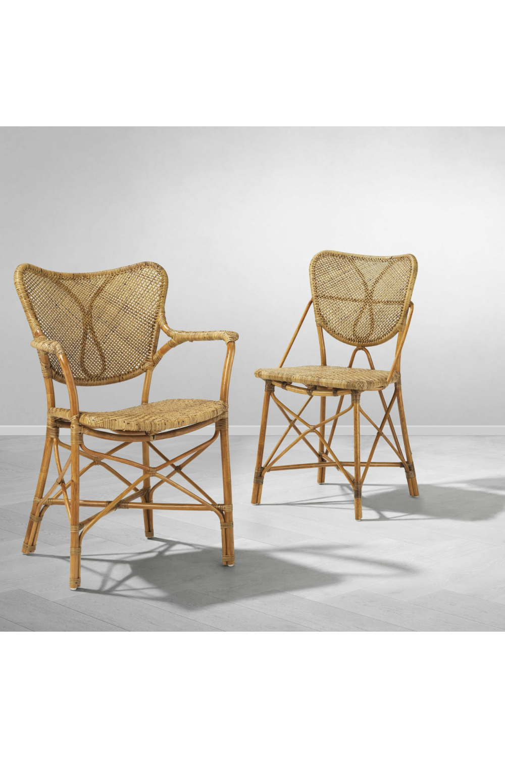 Handwoven Rattan Dining Chair | Eichholtz Colony | Oroa.com