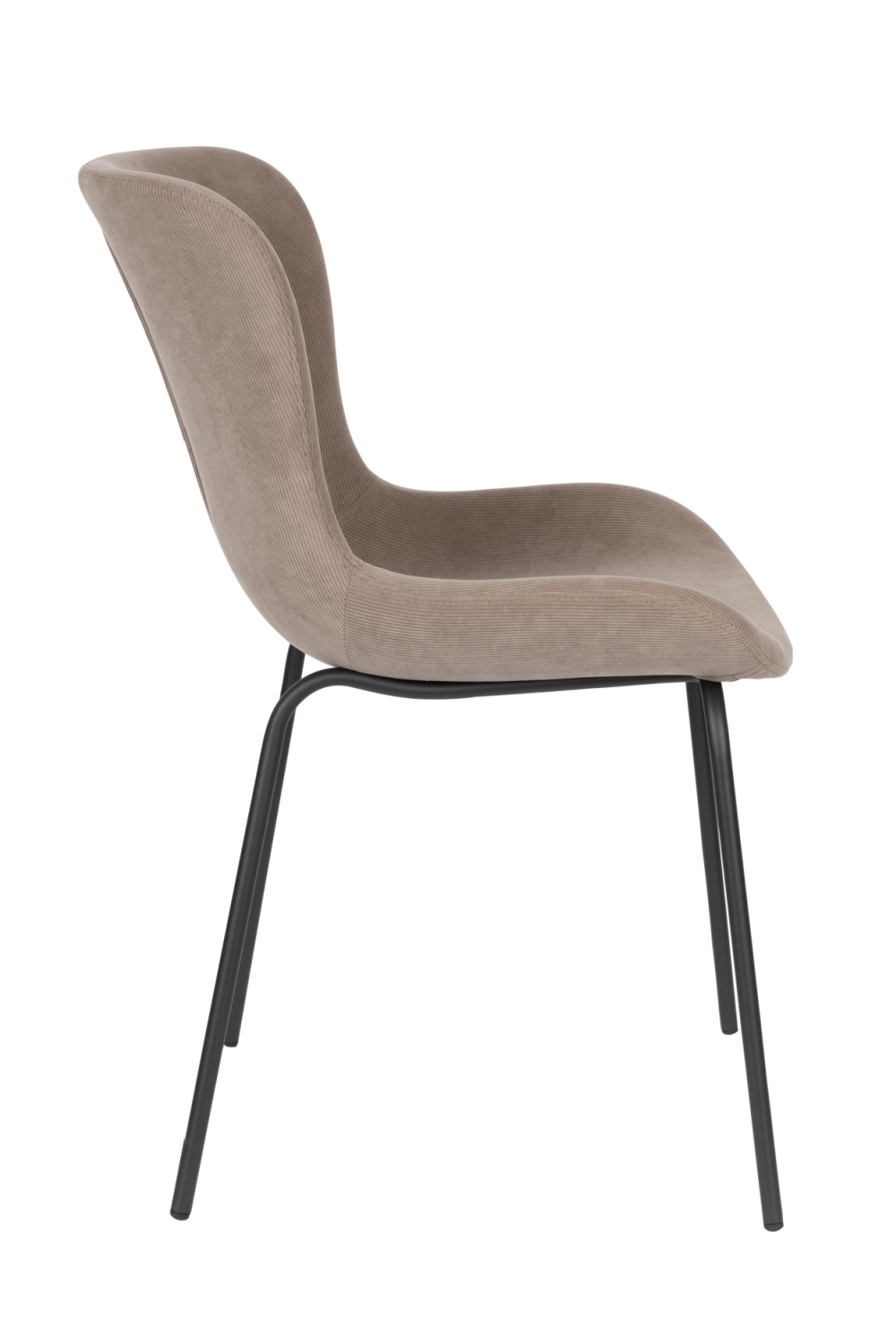Upholstered Minimalist Dining Chairs (2) | DF Junzo | OROA.com