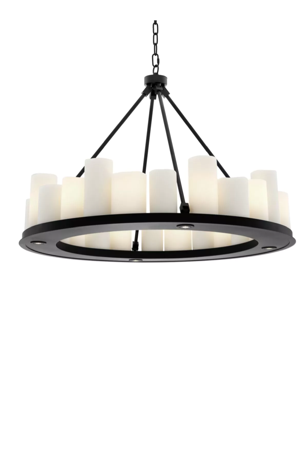 Black Candle Chandelier | Eichholtz Commodore | Oroa.com