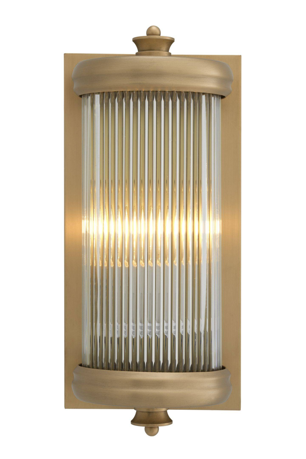 Clear Glass Rods Wall Lamp S | Eichholtz Glorious | Oroa.com
