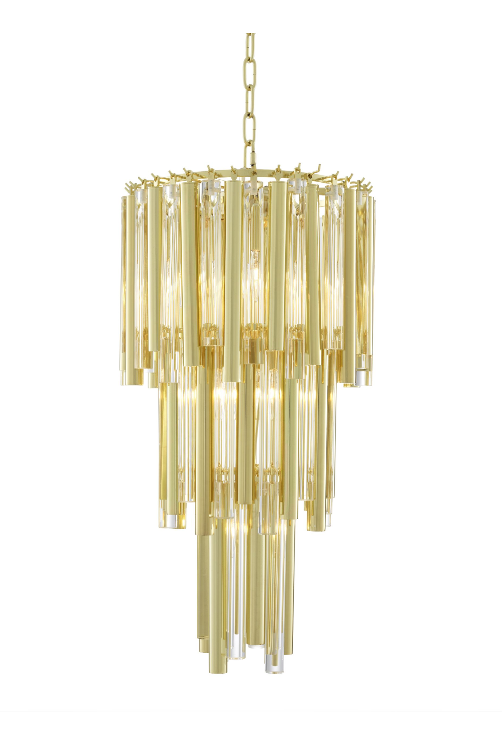 Layered Glass Chandelier | Eichholtz Gigi S | Oroatrade.com