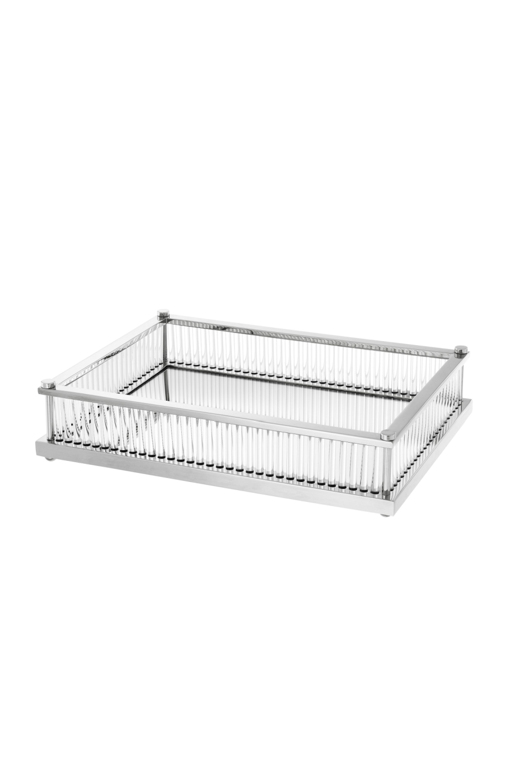 Mirror Bottom Rectangular Tray | Eichholtz Cora | Oroa.com