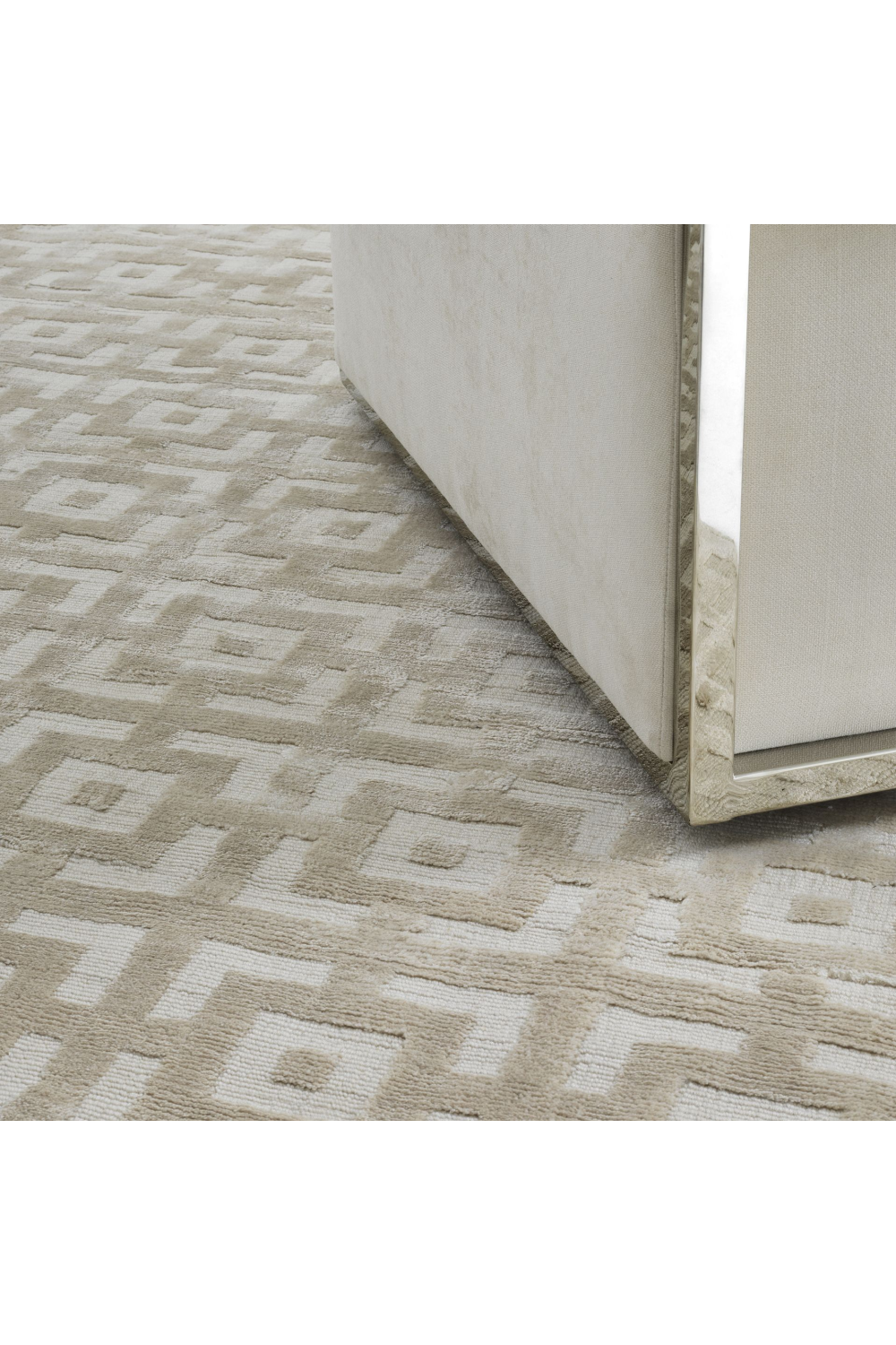 Cream Woven Viscose Carpet | Eichholtz Reeves | Oroa.com
