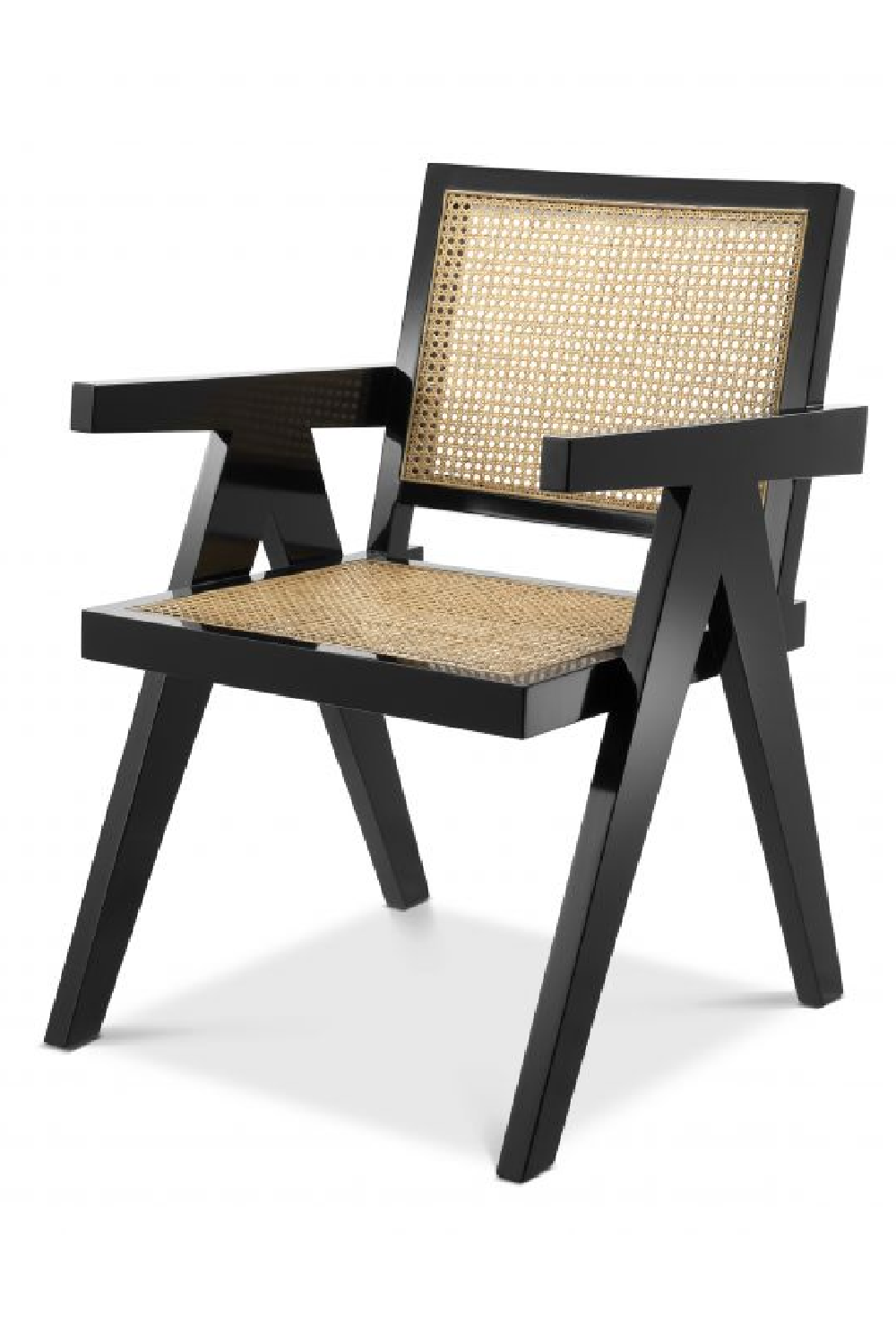 Black Cane Dining Chair | Eichholtz Adagio | Oroa.com
