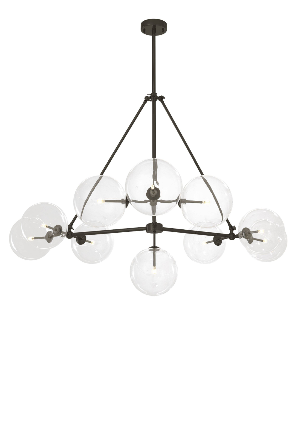 Triangular Sputnik Chandelier | Eichholtz Bermude | Oroa.com