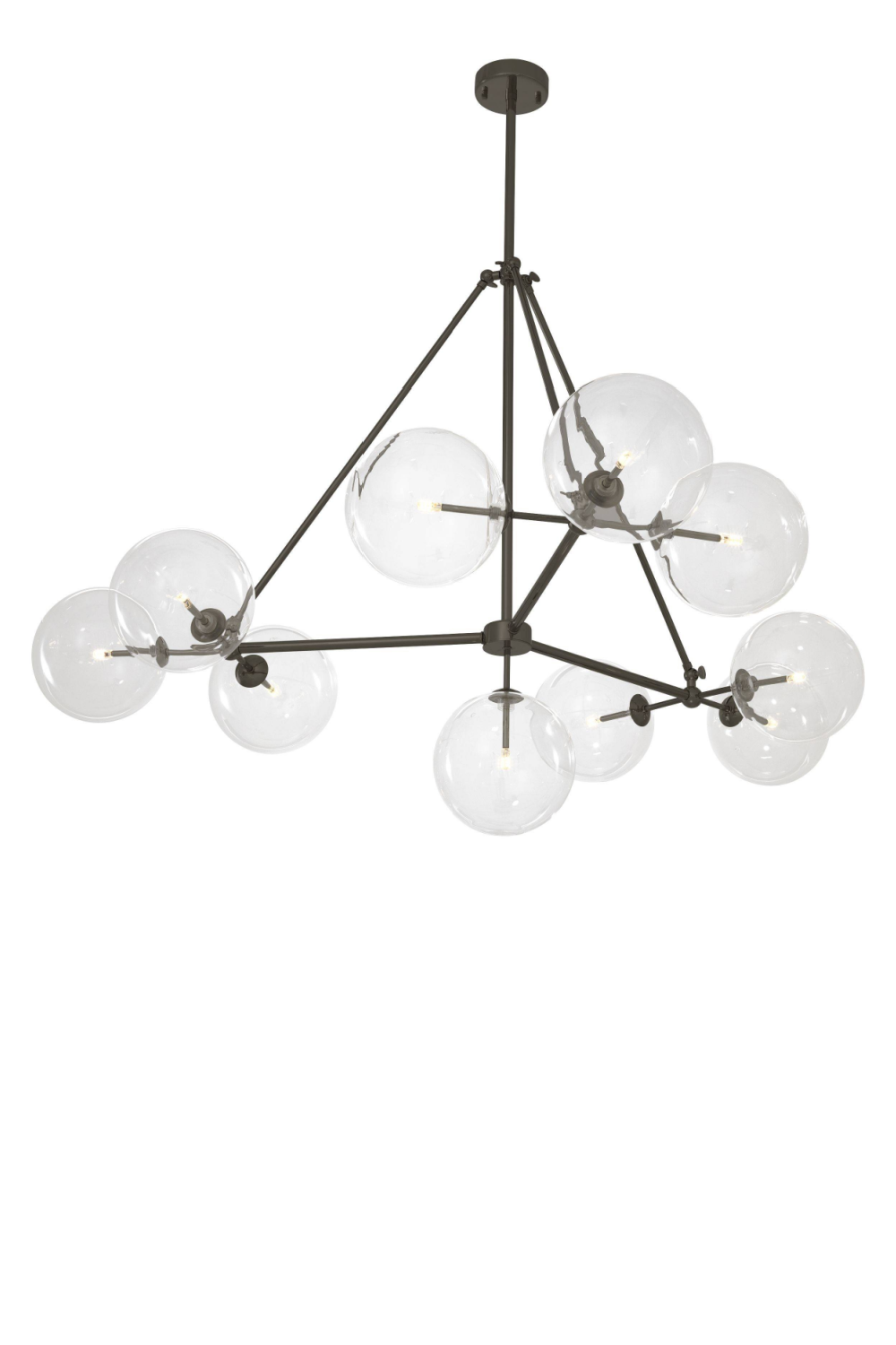 Triangular Sputnik Chandelier | Eichholtz Bermude | Oroa.com