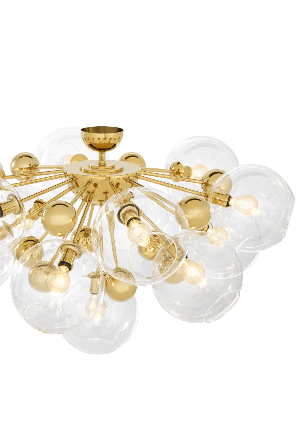 13-Bulb Flush Mount | Eichholtz Soleil | Oroa.com