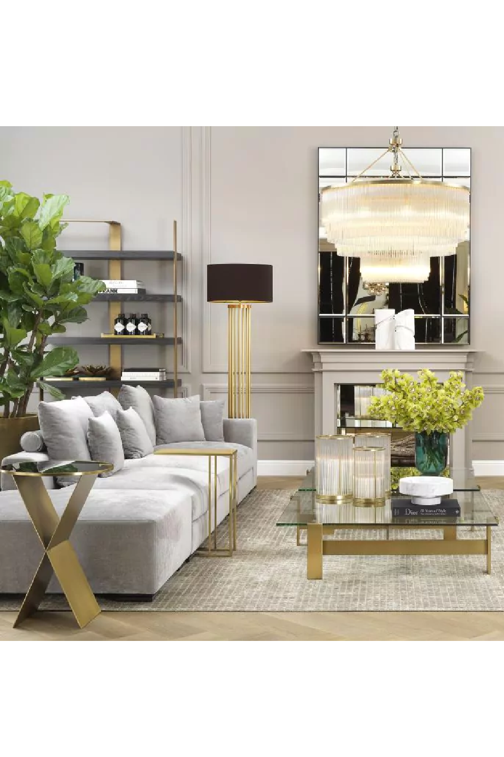 C-Shaped Side Table | Eichholtz Pierre | Oroa.com