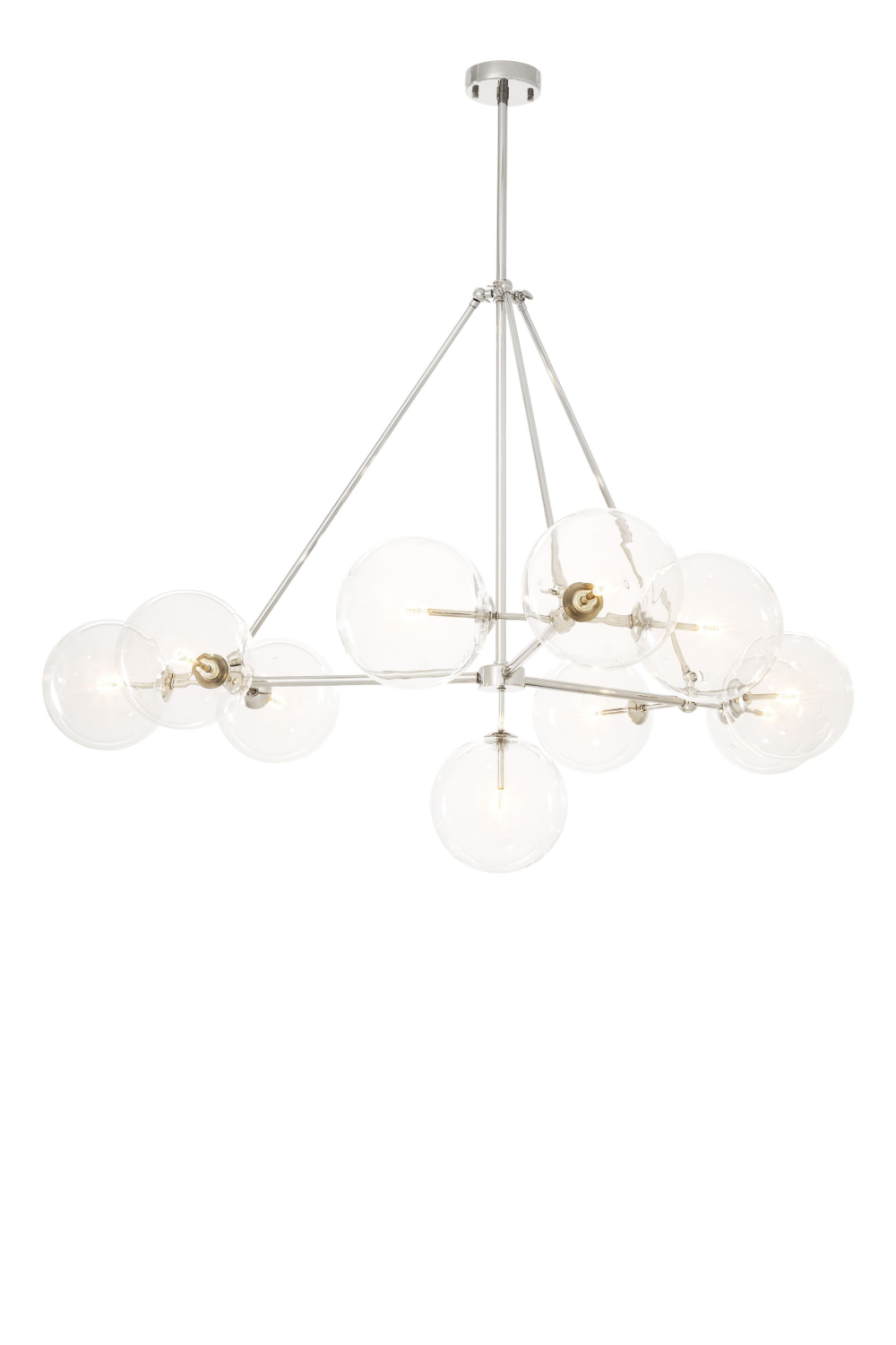 Triangular Sputnik Chandelier | Eichholtz Bermude | Oroa.com