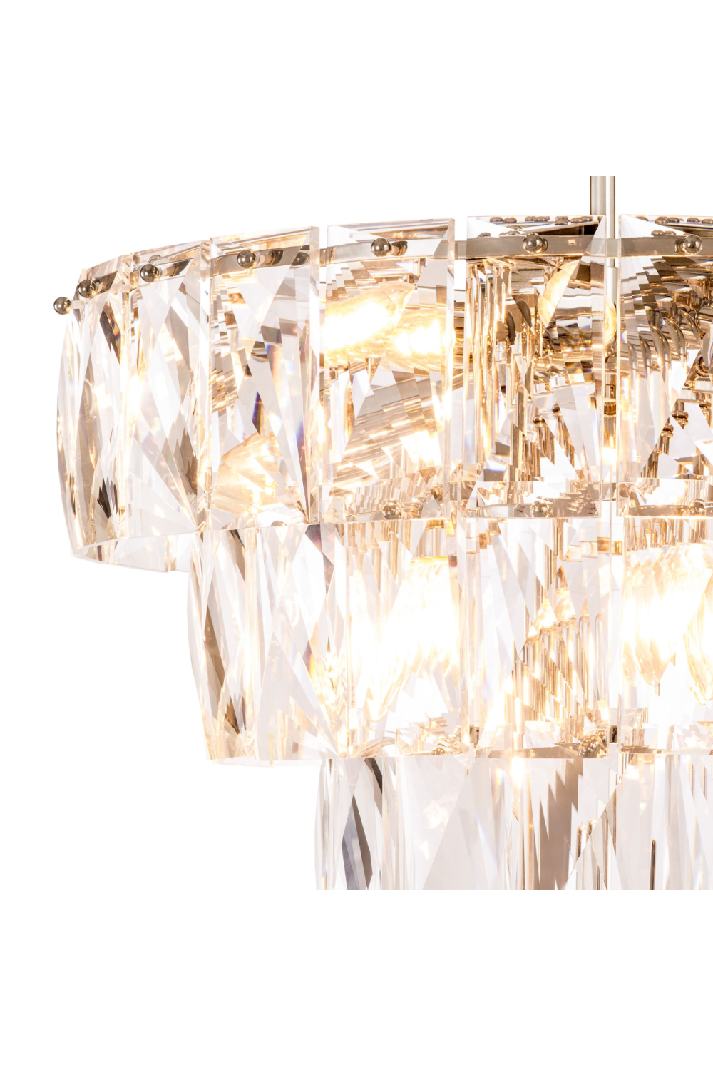 Glass Layered Chandelier S | Eichholtz Amazone | Oroa.com