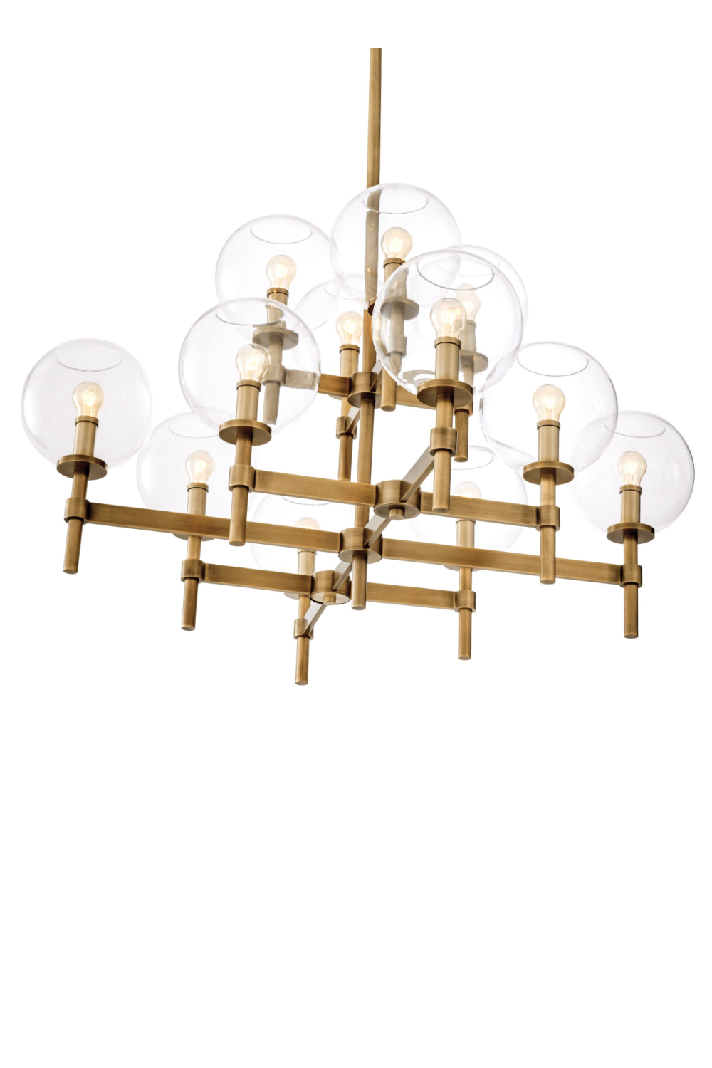 Brass Globe Chandelier | Eichholtz Jade | Oroa.com