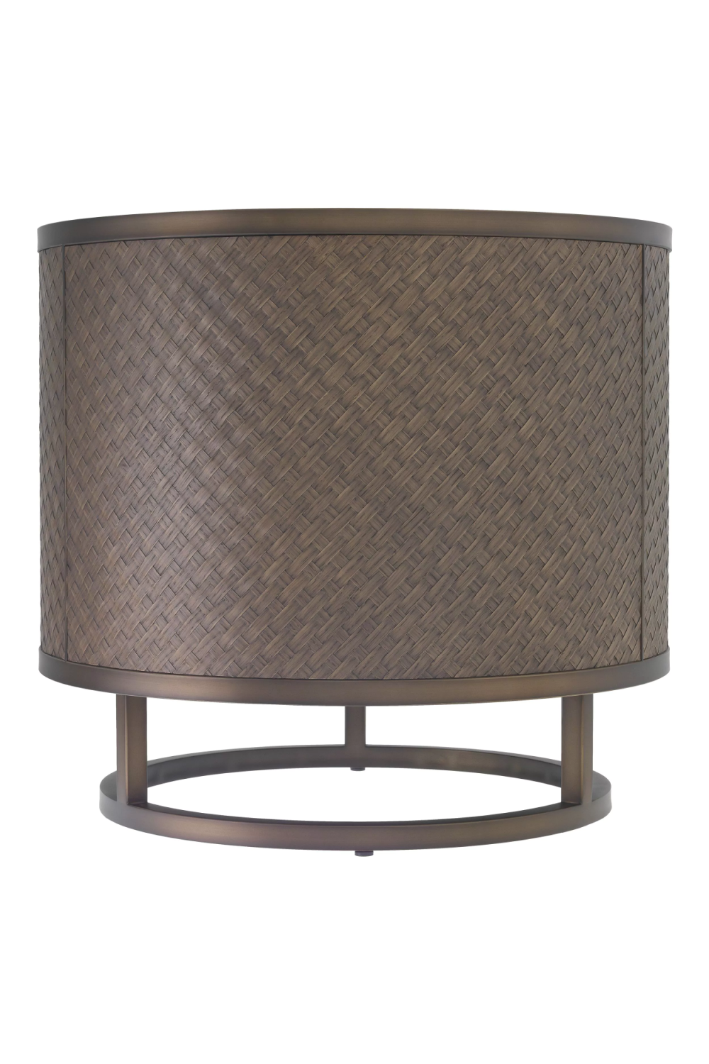 Woven Oak Side Table | Eichholtz Napa Valley | Oroa.com