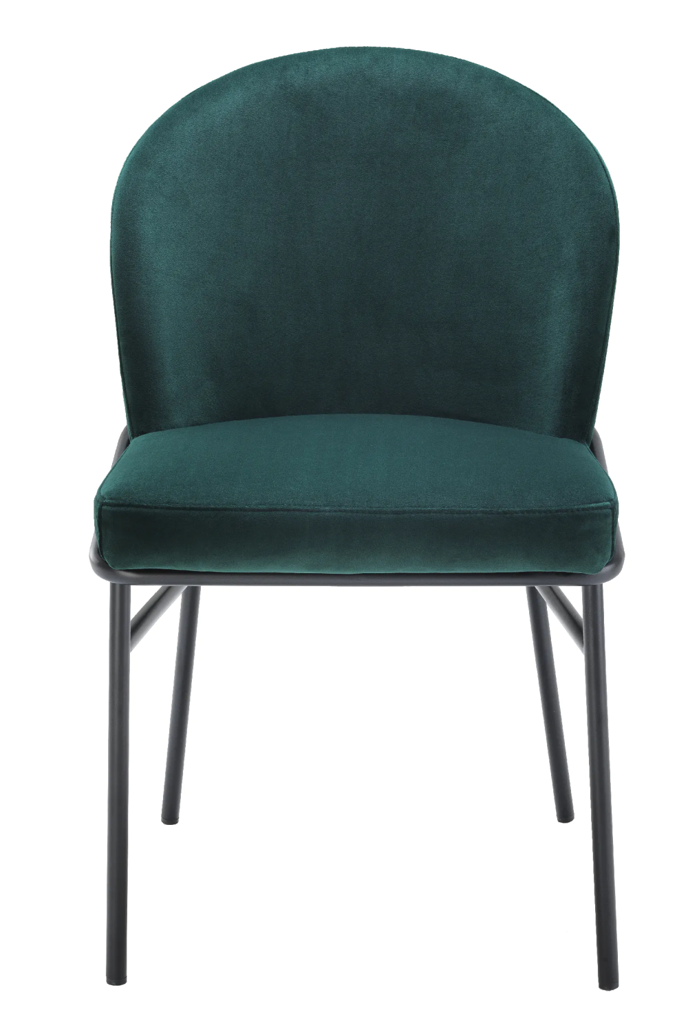 Dark Green Velvet Dining Chair | Eichholtz Willis| Oroa.com