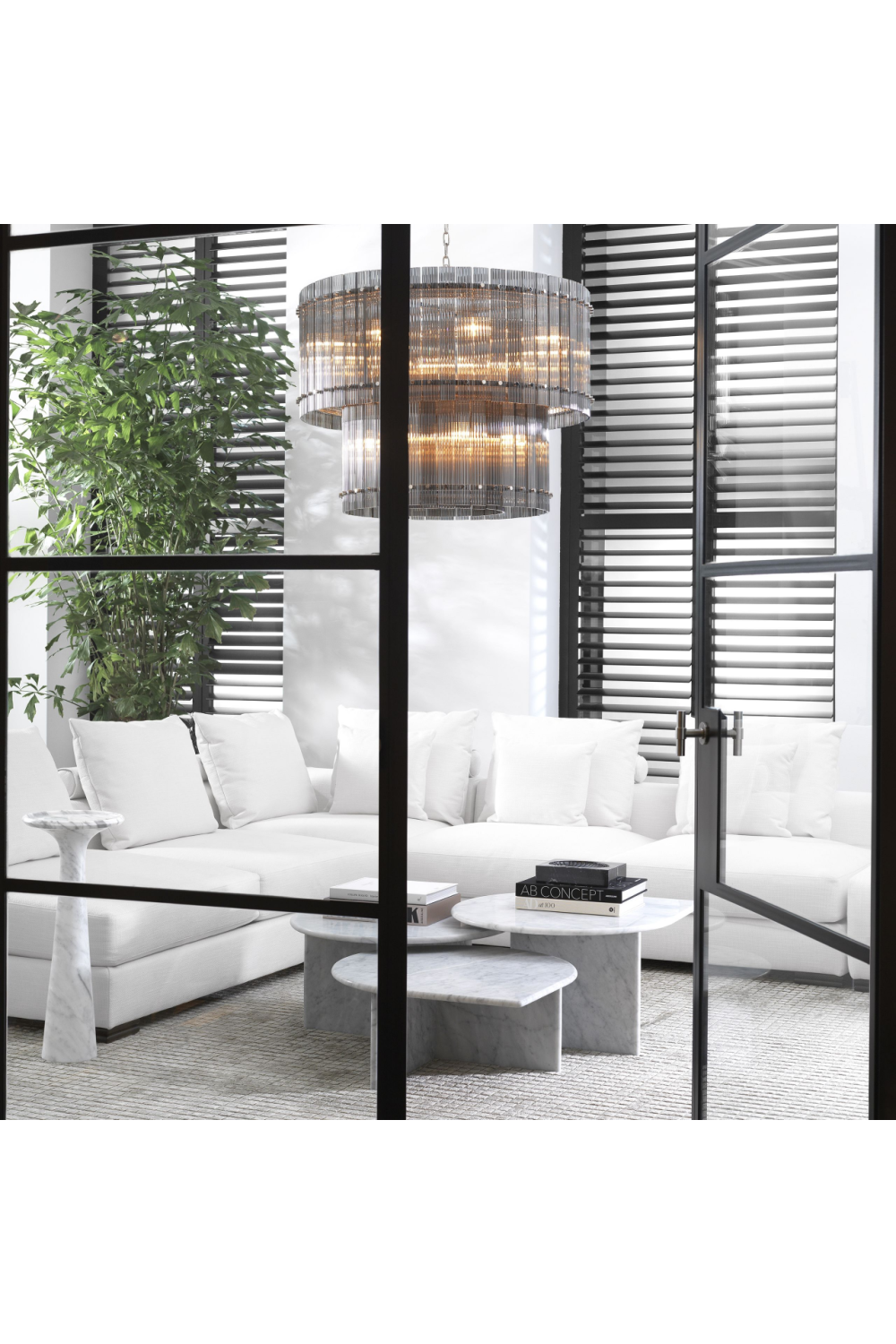 Marble Nesting Coffee Table (set of 3) | Eichholtz Naples | Oroa.com