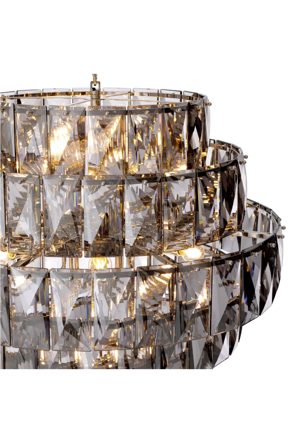 Glass Layered Chandelier L | Eichholtz Amazone | Oroa.com