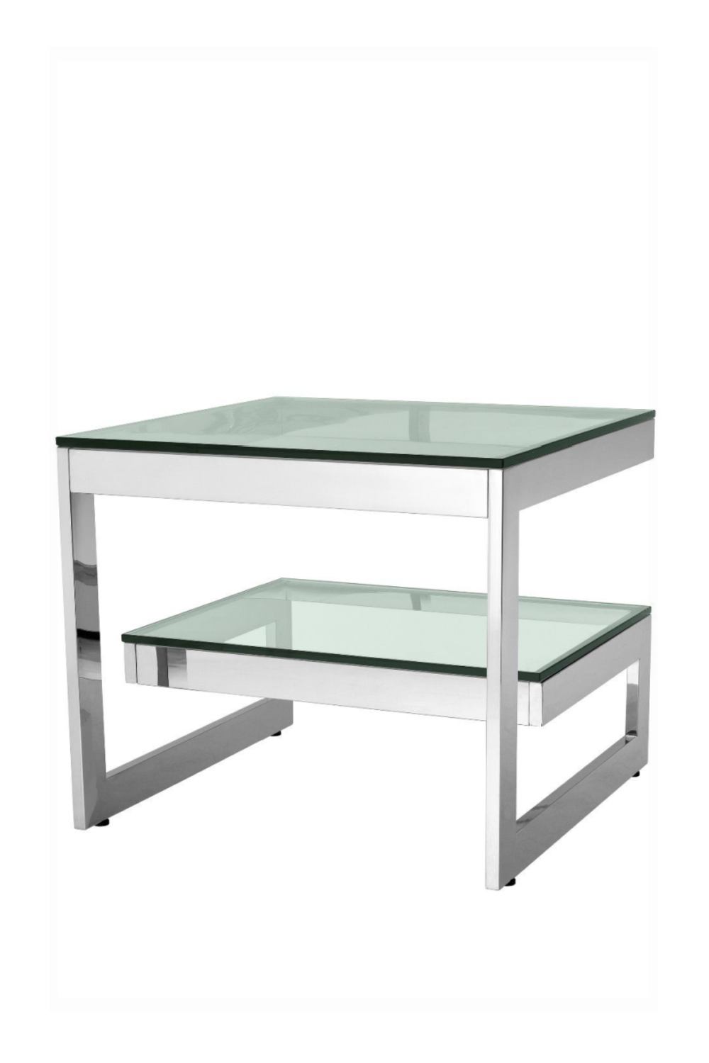 Steel 2-Layered Side Table | Eichholtz Gamma | Oroa.com