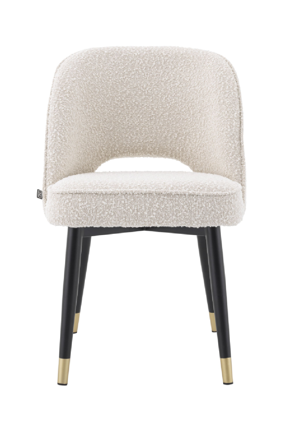 Bouclé Cut-Out Dining Chairs (2) | Eichholtz Cliff | Oroa.com