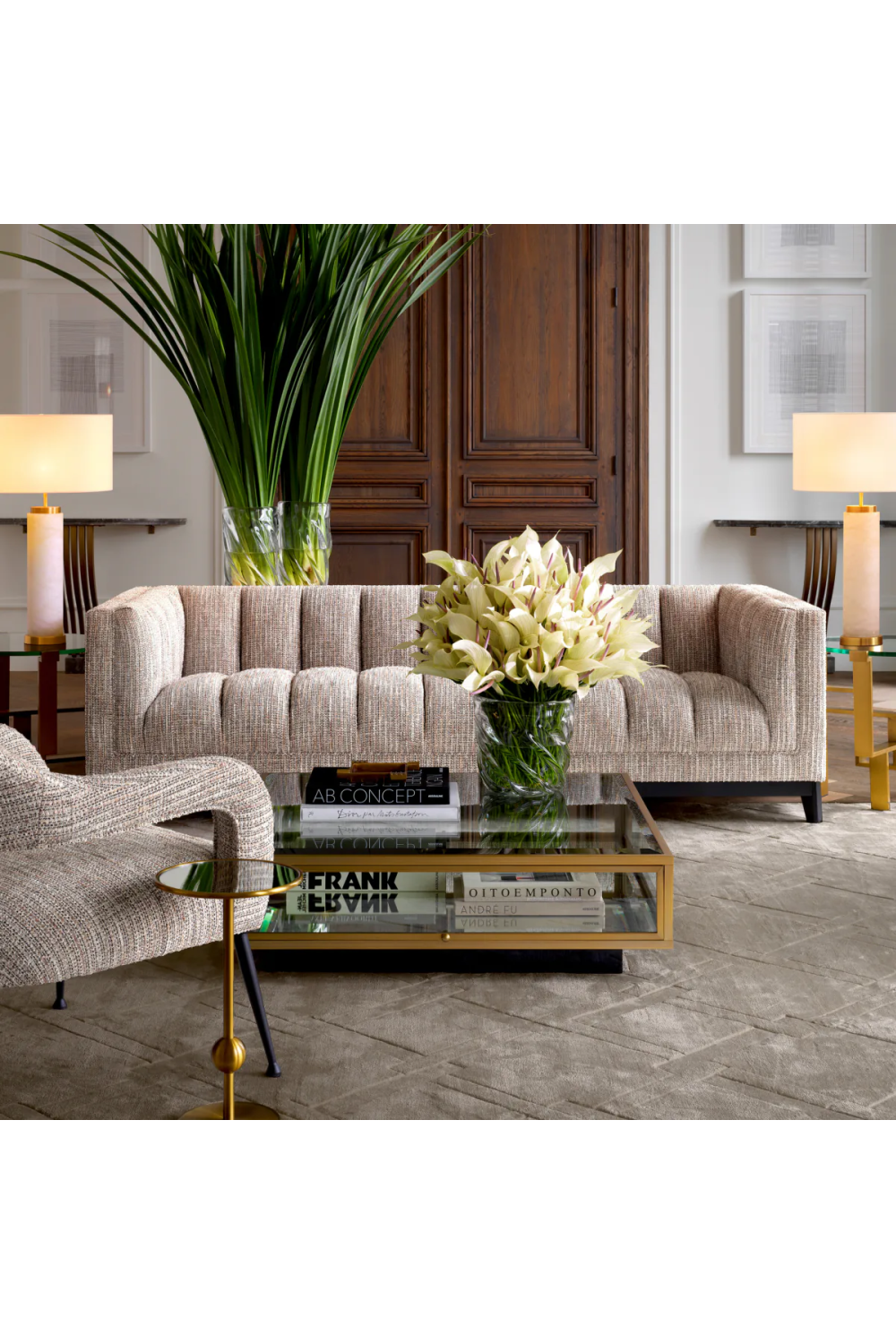 Gray Hand Woven Rug | Eichholtz La Belle | Oroa.com