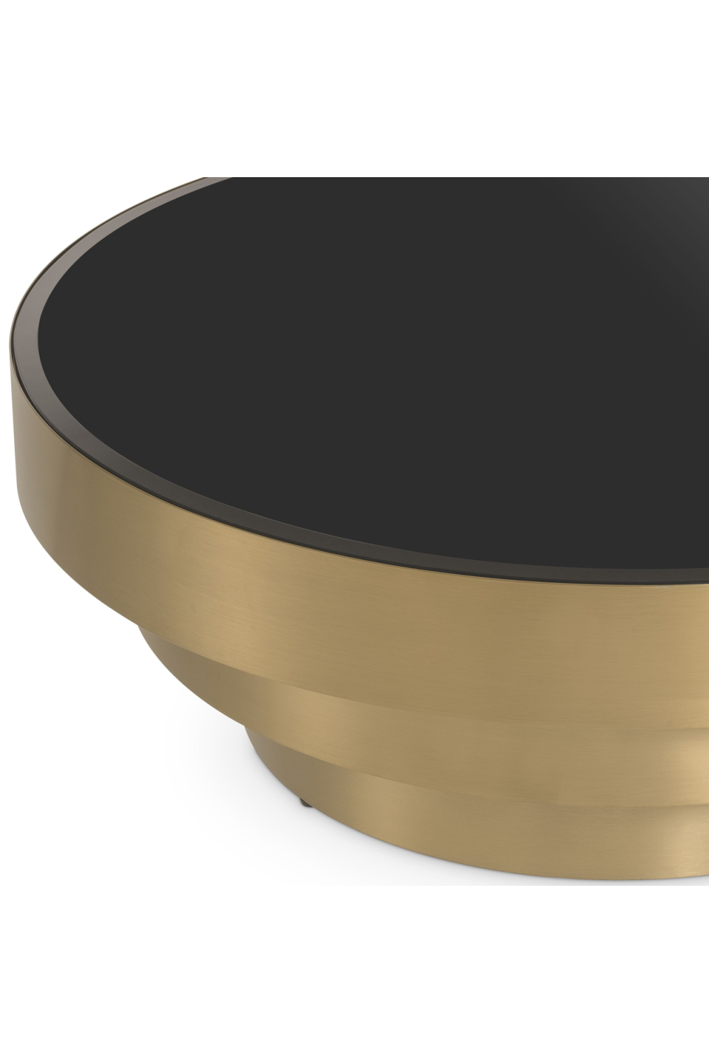 Brass Round Layered Coffee Table | Eichholtz Sinclair | OROA.com