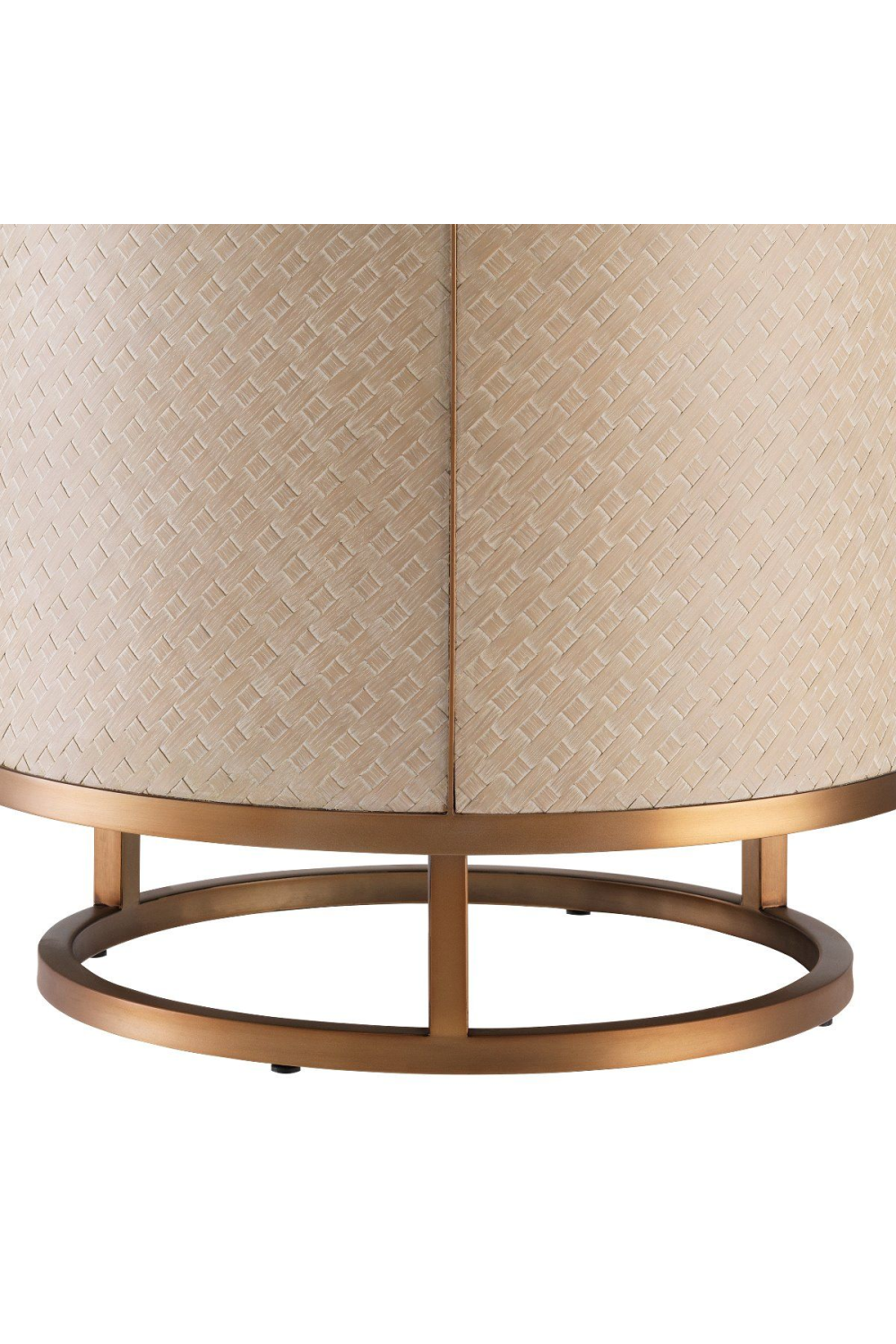 Woven Oak Side Table | Eichholtz Napa Valley | Oroa.com