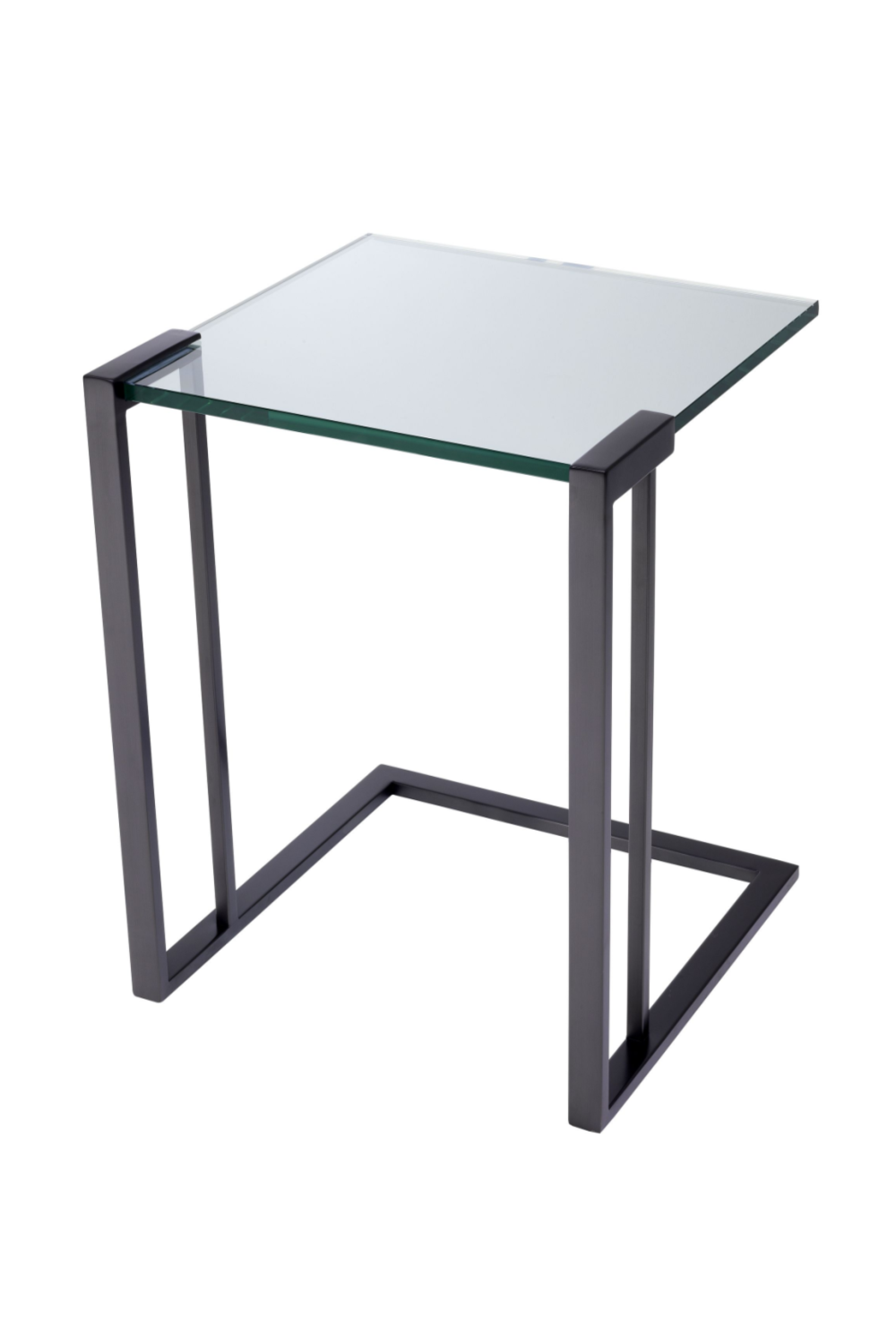 L-Shaped Glass Side Table | Eichholtz Perry | Oroa.com