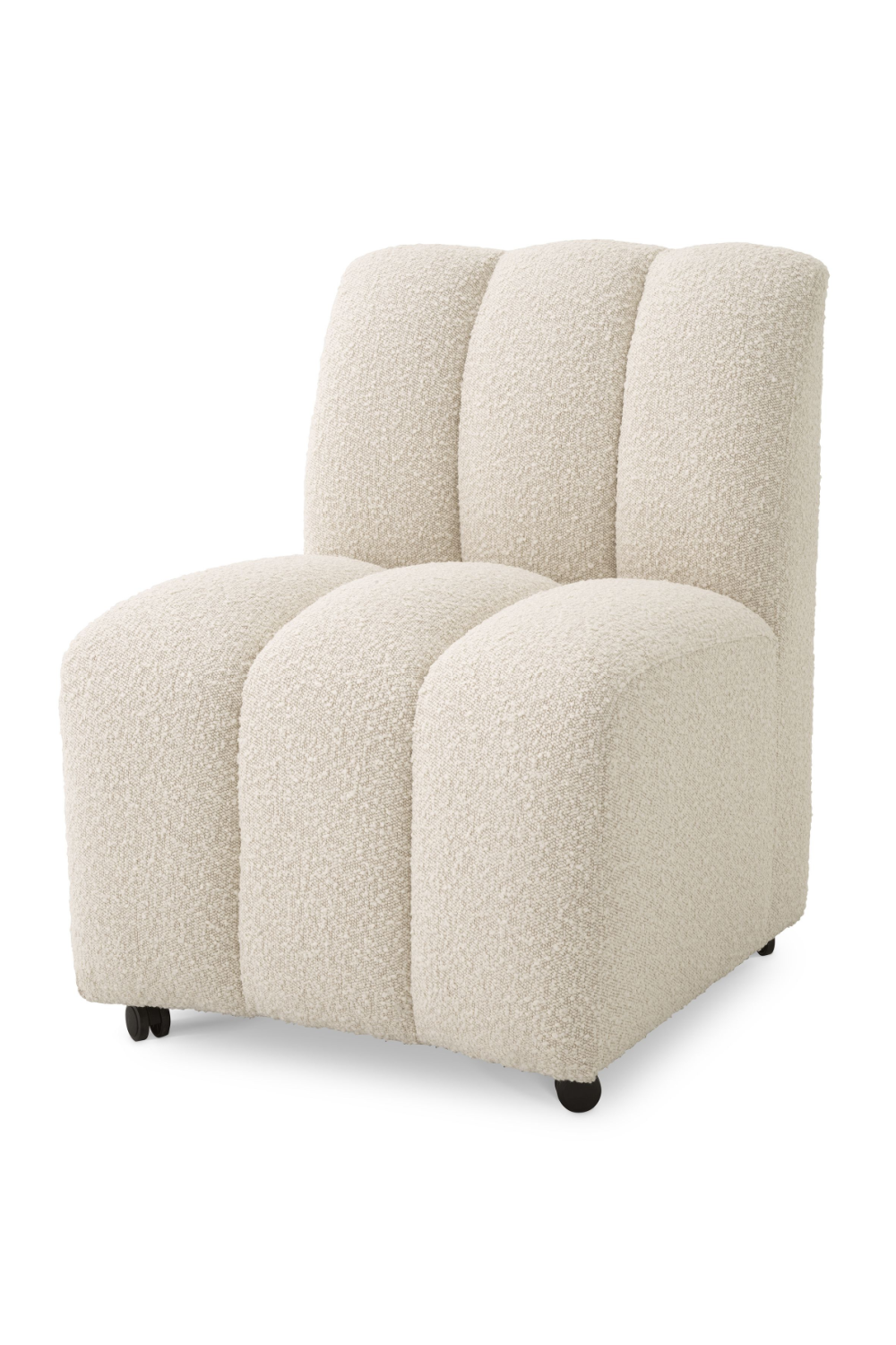 Bouclé Channeled Dining Chair | Eichholtz Kelly | Oroa.com