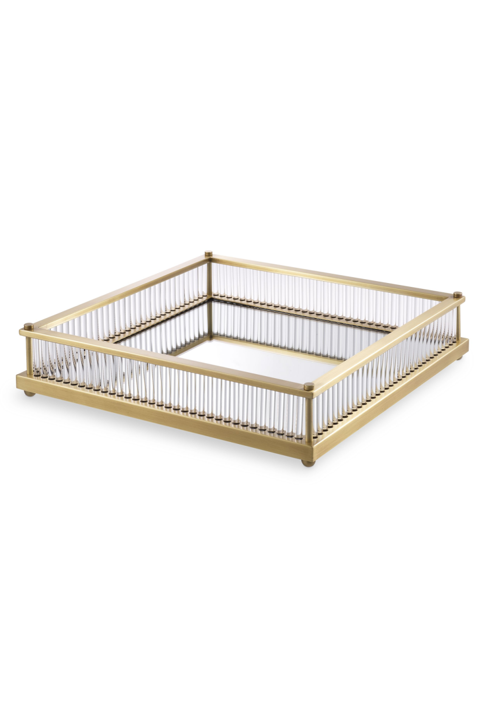 Mirror Bottom Square Tray | Eichholtz Cora | Oroa.com