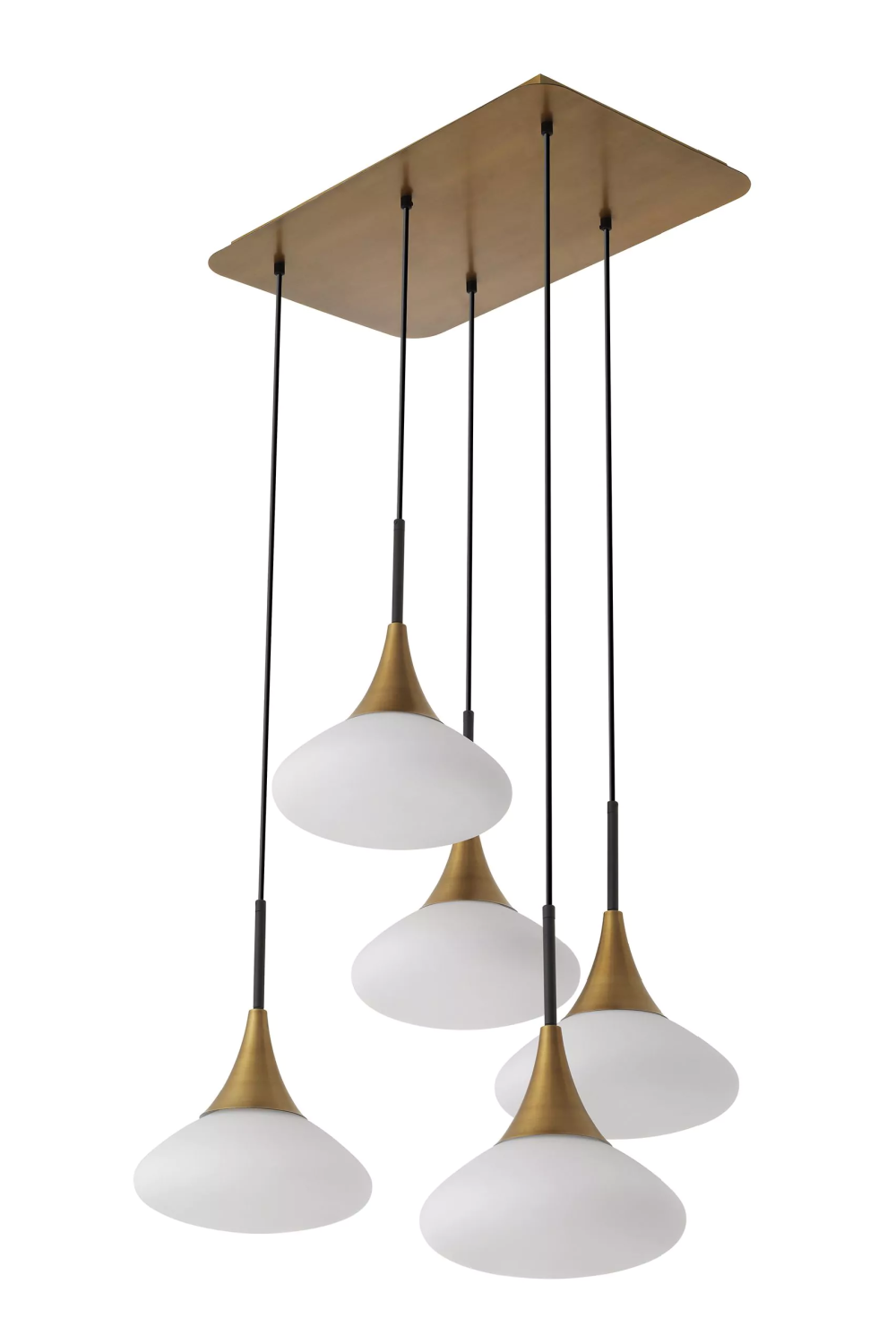 White Glass Cluster Chandelier | Eichholtz Duco | Oroa.com