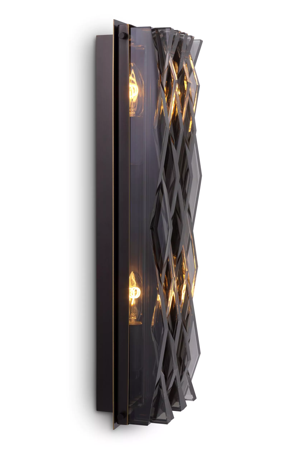 Geometrical Glass Wall Lamp L | Eichholtz Nuvola | Oroa.com