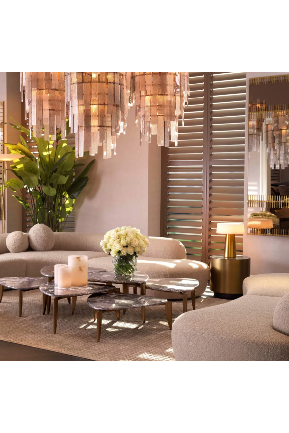 Modern Gold Table Lamp | Eichholtz Cinco | Oroa.com