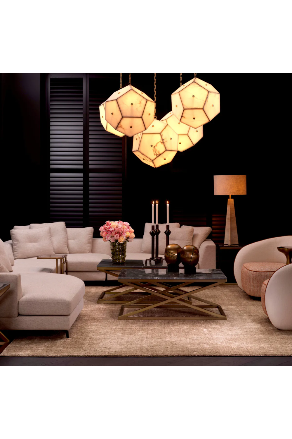 Taupe Handwoven Silk Carpet | Eichholtz Asuri | Oroa.com