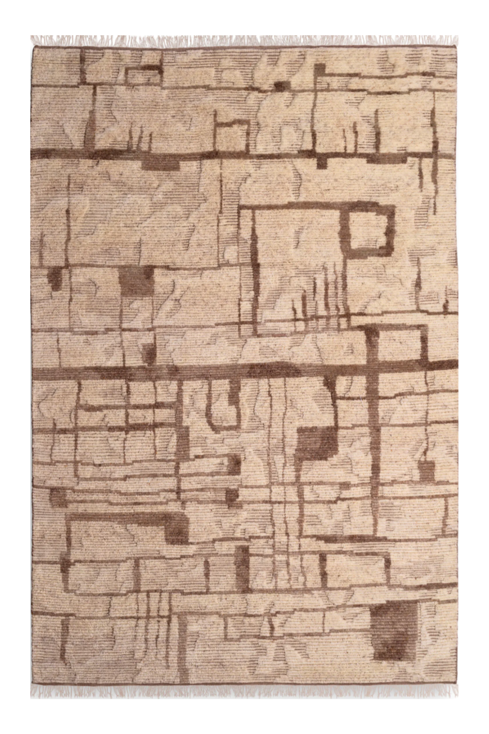 Hand-Knotted Brown Wool Carpet | Eichholtz Limitless | Oroa.com