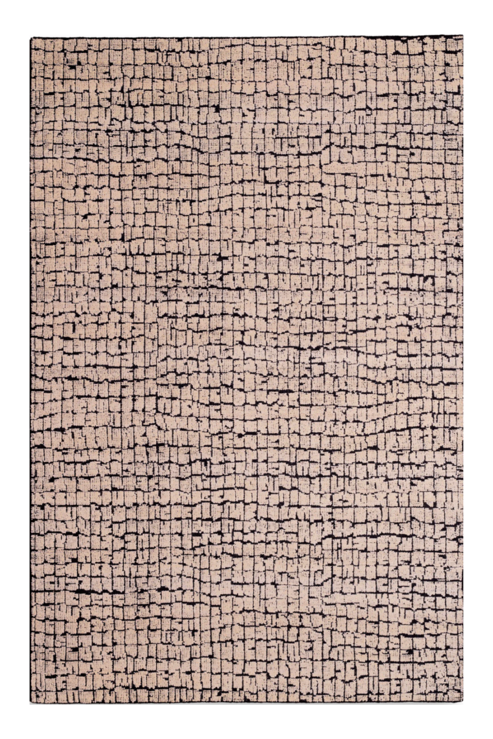 Black Patterned Wool Carpet | Eichholtz Nirvana | Oroa.com