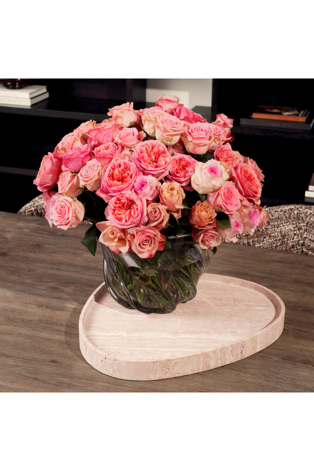 Beige Travertine Tray | Eichholtz Arman | Oroa.com