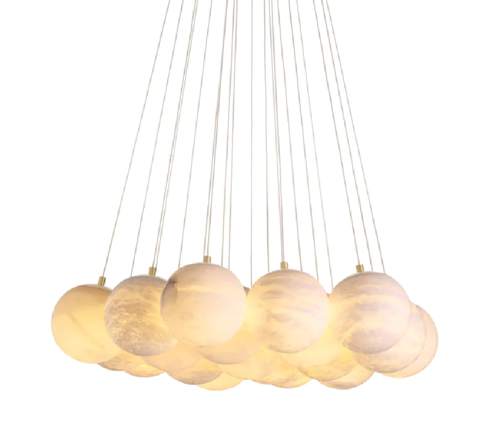 Clustered Alabaster Chandelier | Eichholtz Sphinx | Oroa.com