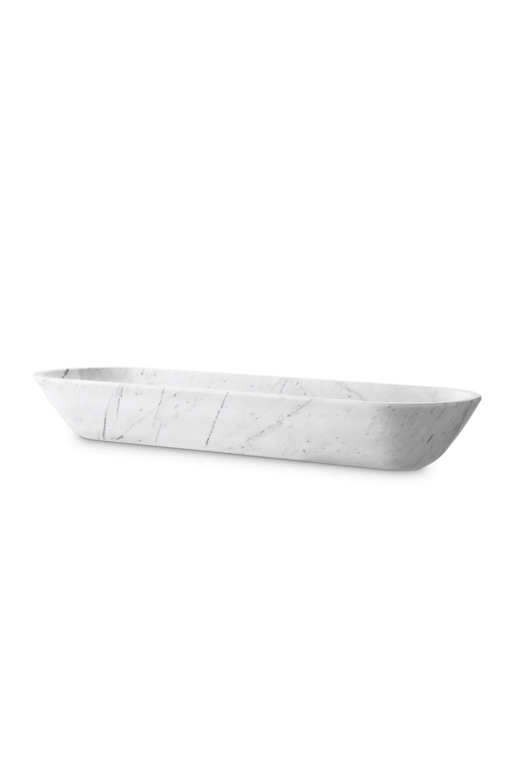 Solid White Marble Bowl | Eichholtz Hulton | Oroa.com