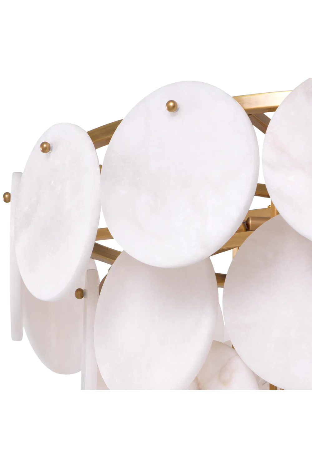 Tiered Alabaster Chandelier | Eichholtz Clementina | Oroa.com