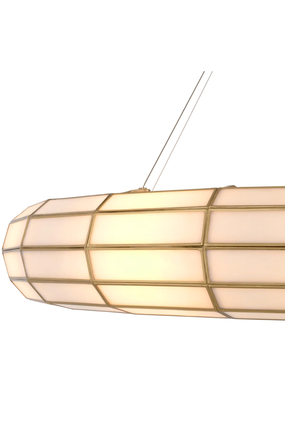 Glass Panels Round Chandelier | Eichholtz Ronco
