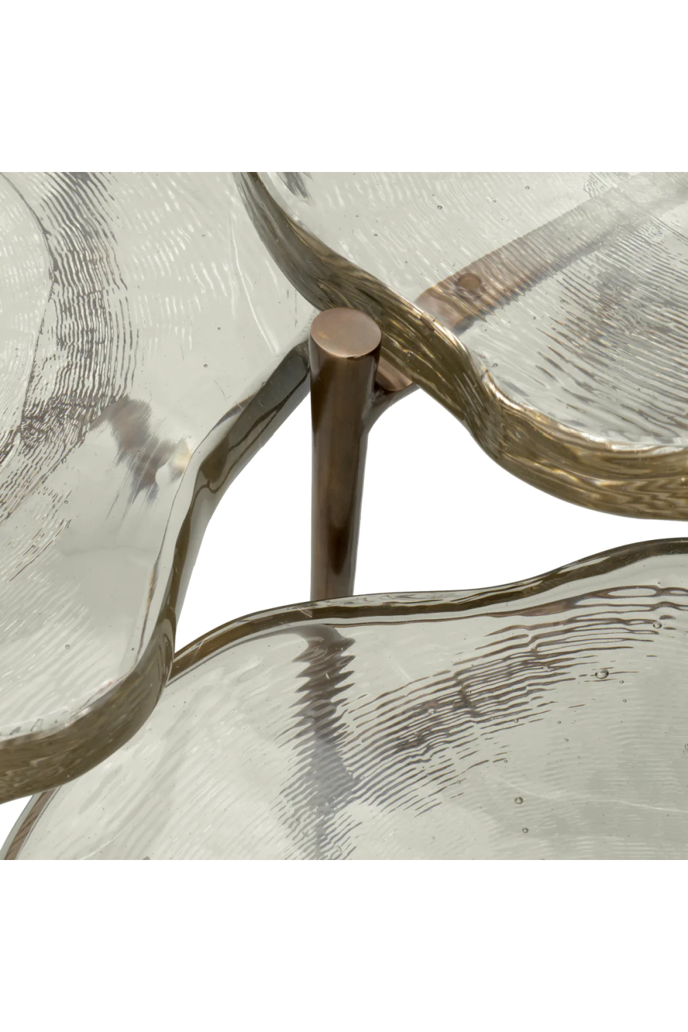 Frosted Glass Coffee Table Set (3) | Eichholtz Baldovini | Oroa.com
