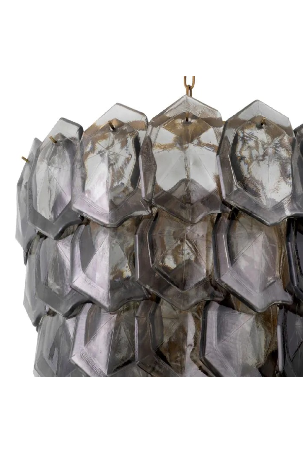 Handmade Glass Tiered Chandelier | Eichholtz Elias | Oroa.com
