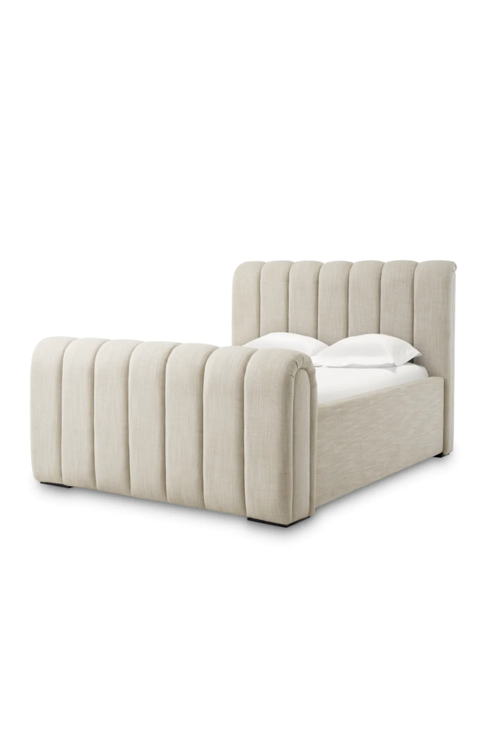 Beige Upholstered Bed Frame | Eichholtz Kayden | Oroa.com