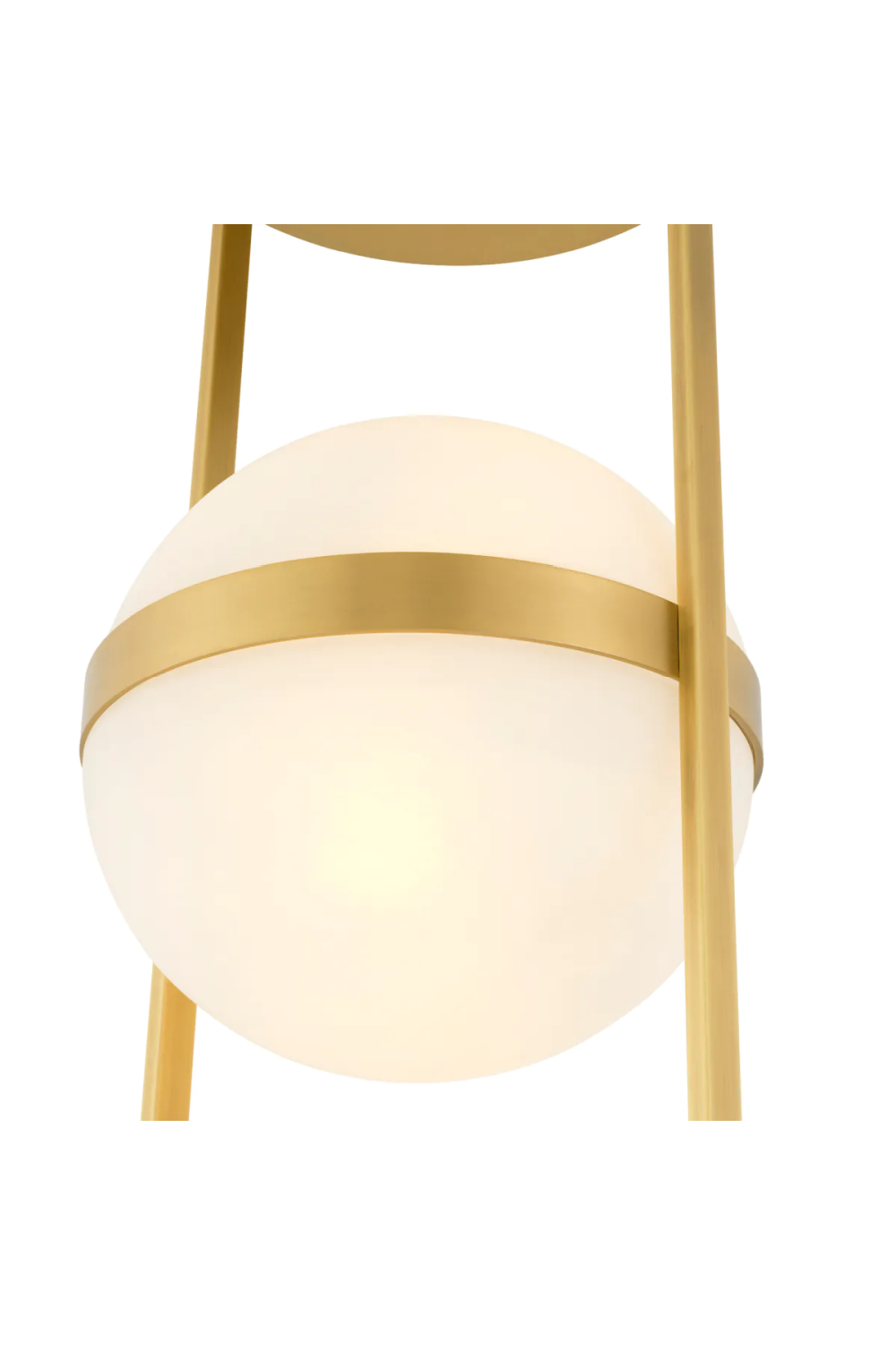 White Globe Double Ceiling Lamp | Eichholtz Dover | Oroatrade.com