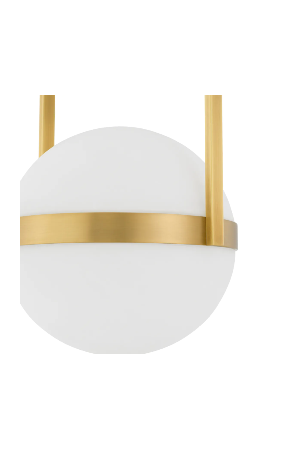 White Globe Double Ceiling Lamp | Eichholtz Dover | Oroatrade.com
