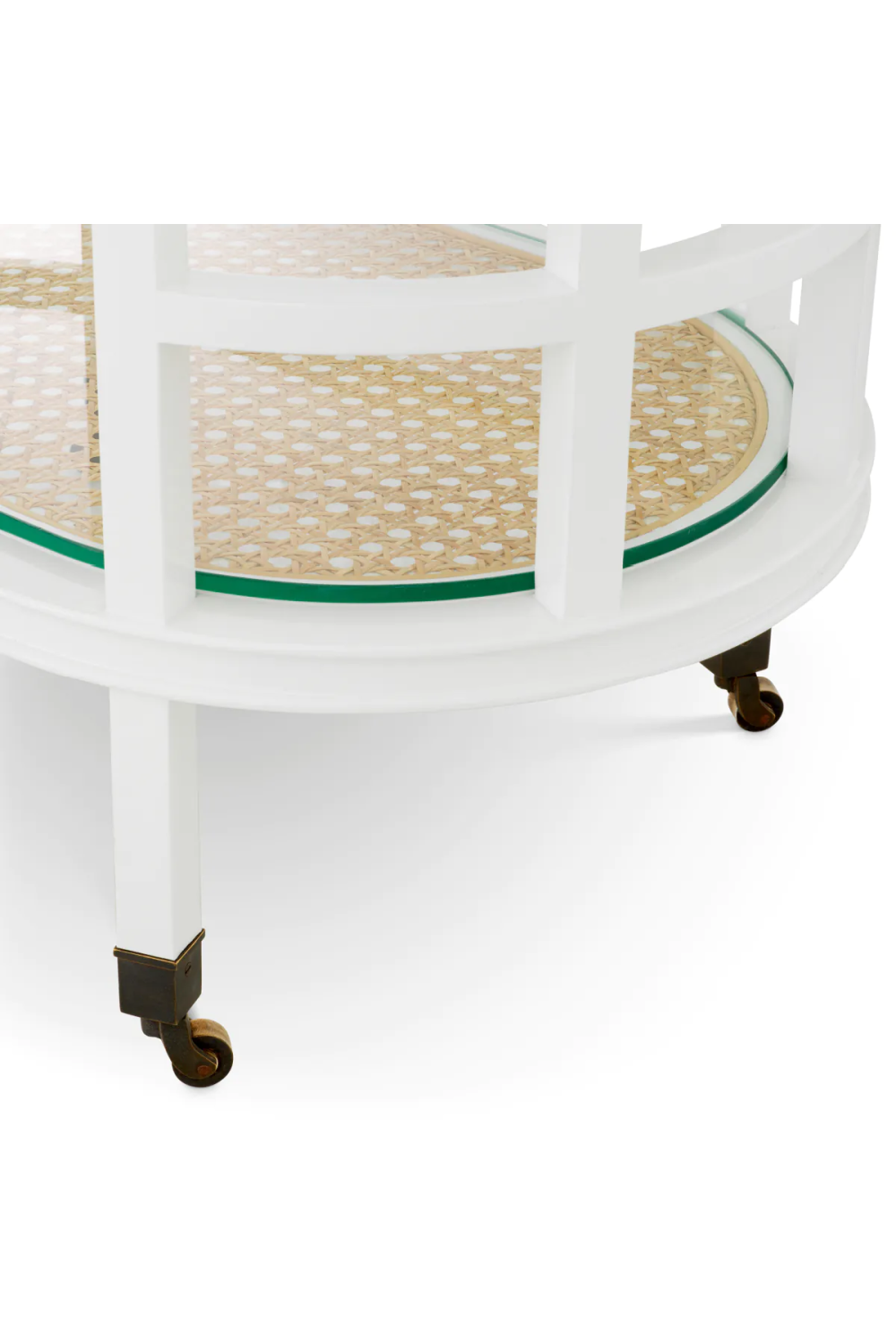 Natural Cane Oblong Trolley | Eichholtz Bahamas | Oroa.com